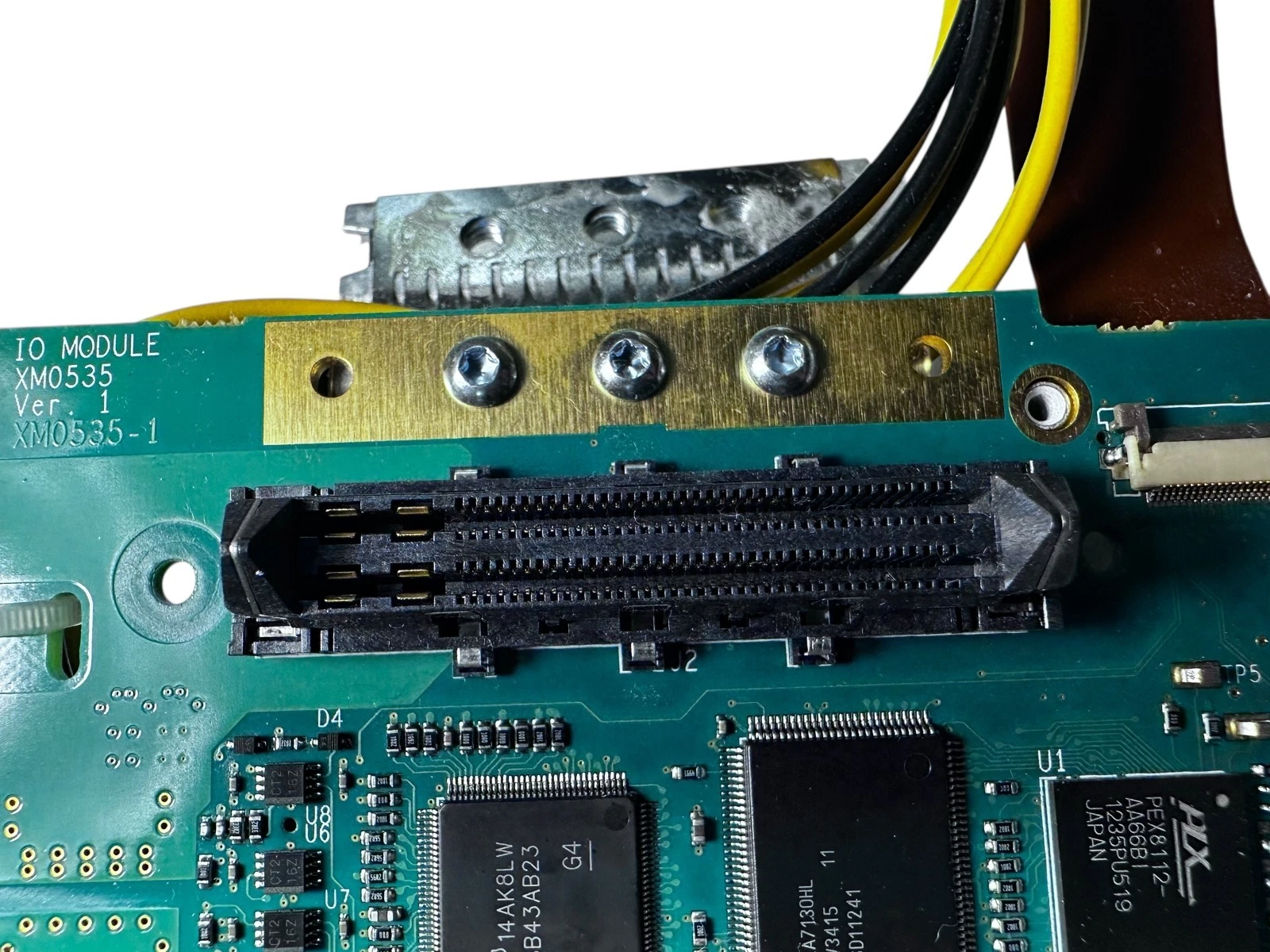 BK Medical Flex Focus 500 Ultrasound Board Assembly | Rear Monitor Connector — photo 6 of 7