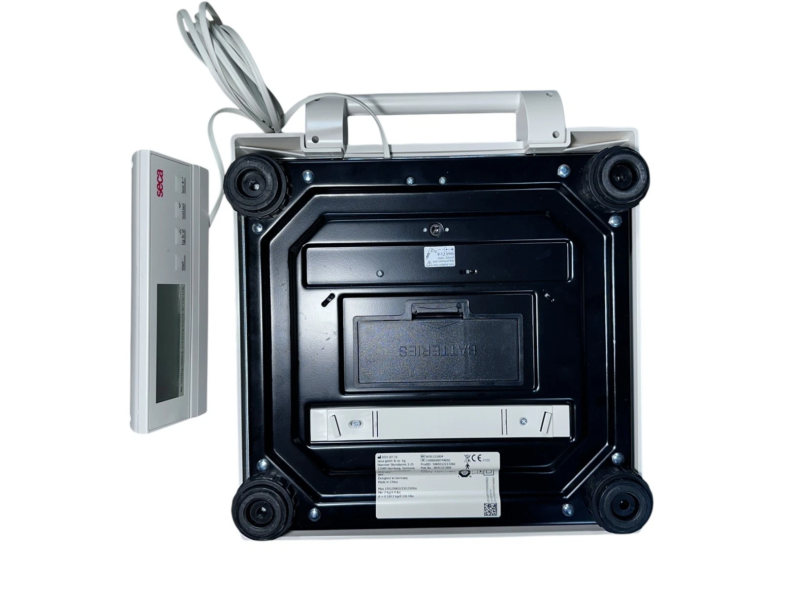 seca 869 Digital Medical Scale | 550 lb / 250 kg Capacity | New Batteries — photo 6 of 10