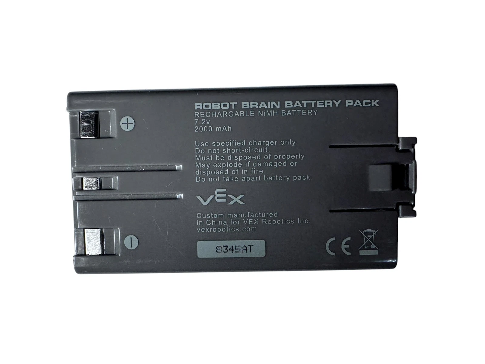 VEX IQ Robot Brain Battery Pack – 7.2V 2000mAh NiMH Rechargeable – Tested — photo 3 of 7