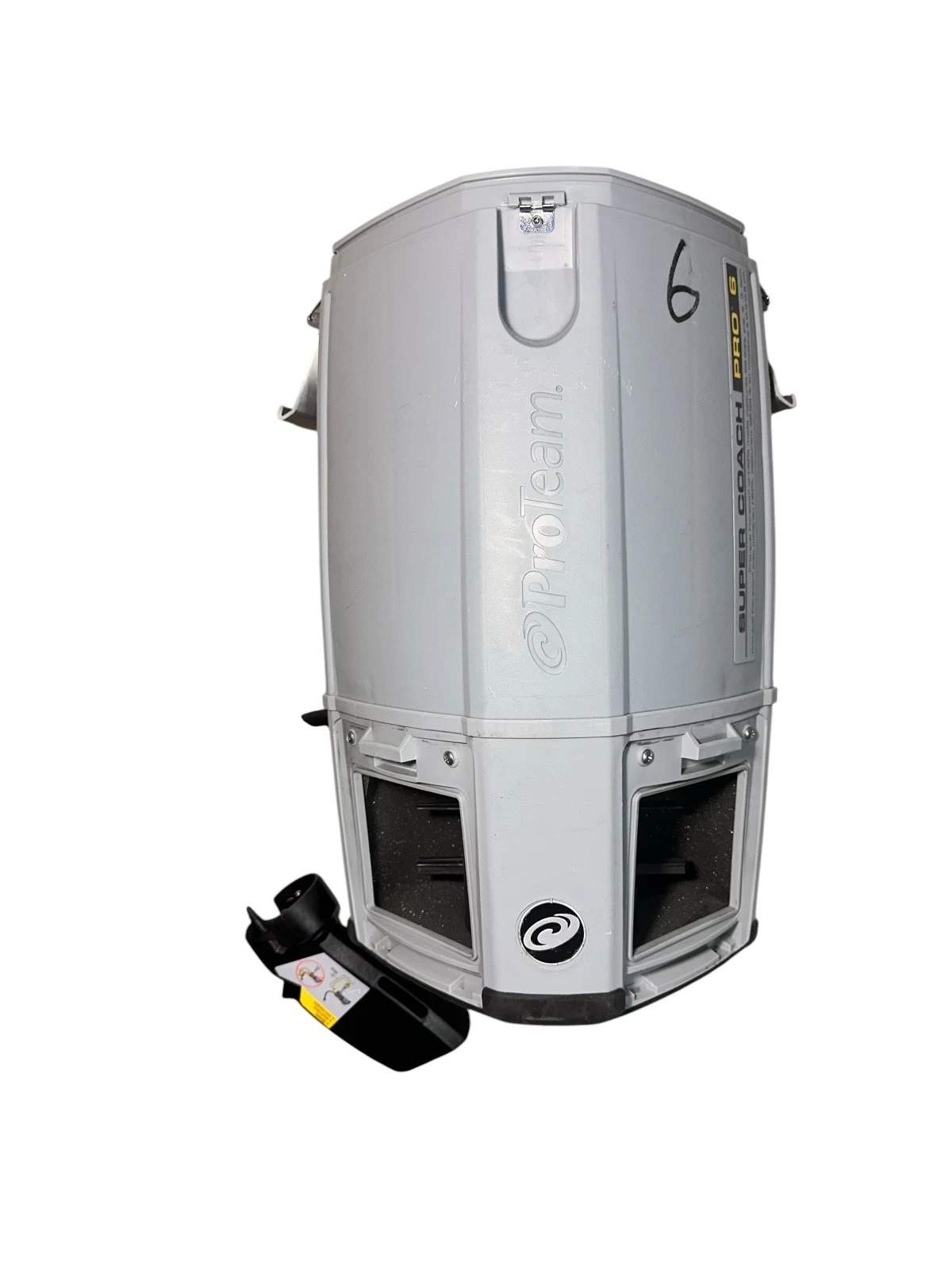 ProTeam Super Coach Pro 6 Backpack Vacuum Cleaner available from Noble Lab Trade
