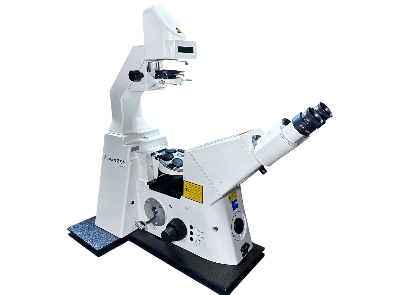Zeiss Axiovert 200M MAT Inverted Microscope w/ Turret, Eyepieces, Manual Tested available from Noble Lab Trade