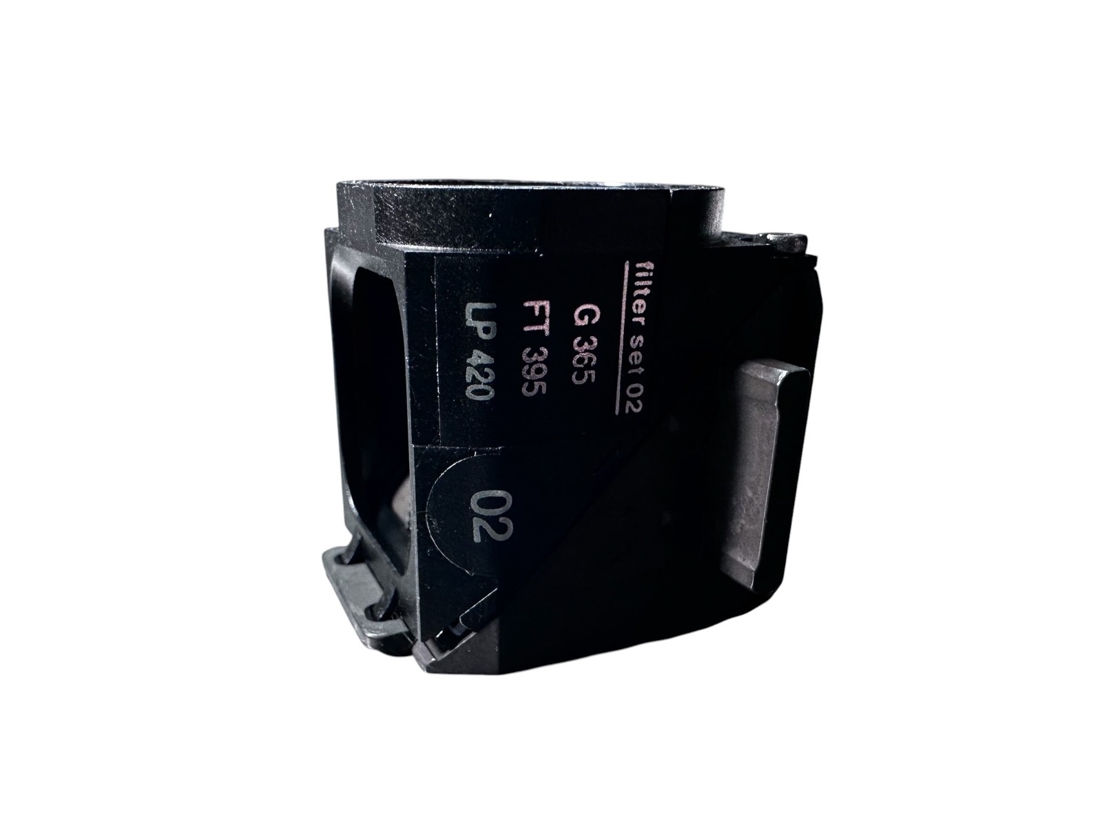 ZEISS Filter Set 02 Fluorescence Cube G 365 FT 395 LP 420 Microscope Reflector available from Noble Lab Trade