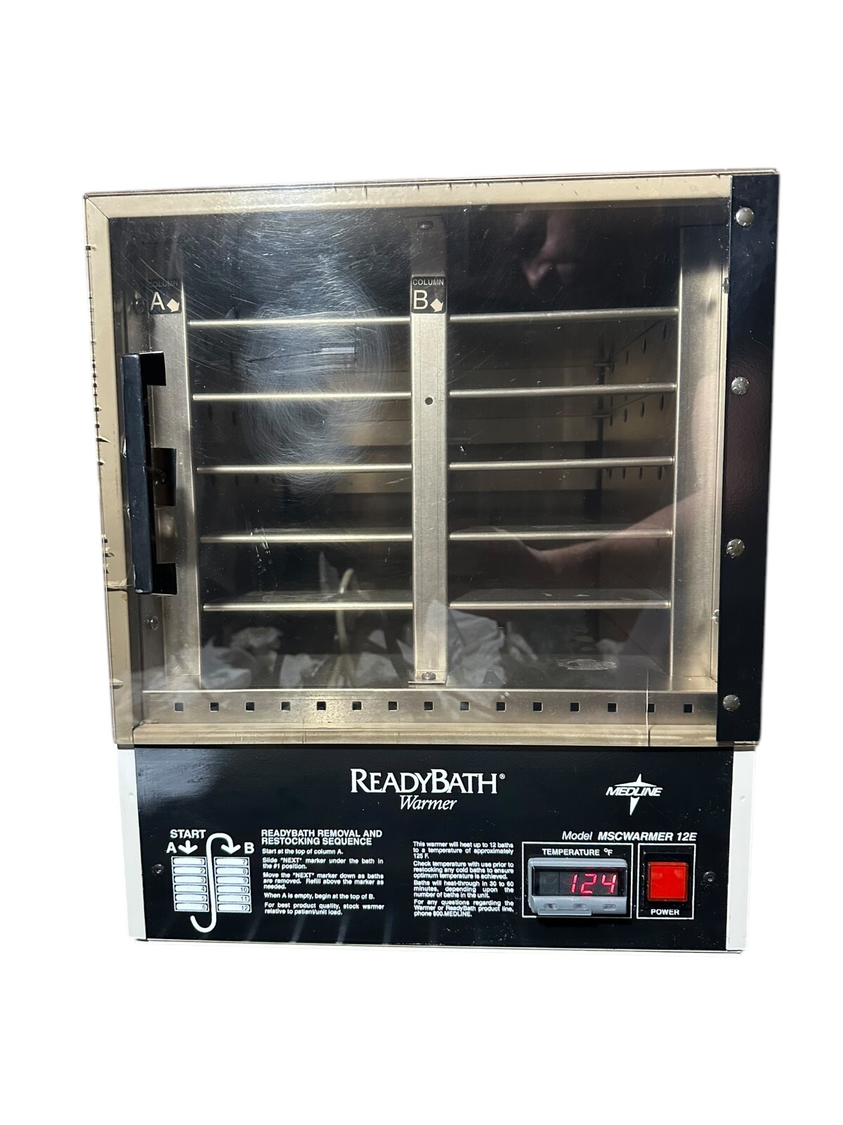 Medline ReadyBath Warmer MSCWARMER 12E | Quincy Lab 10-140MHSe | 115V | Tested available from Noble Lab Trade