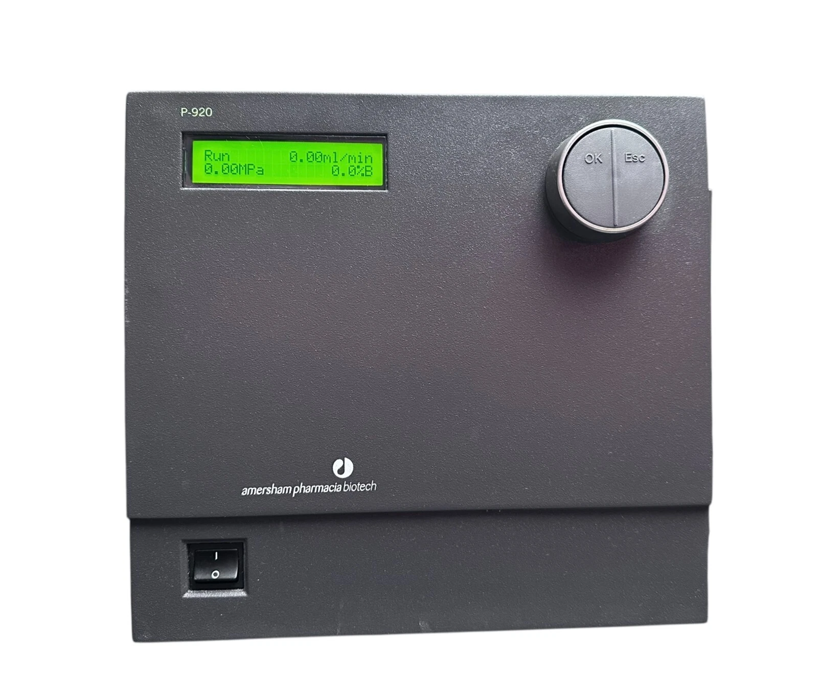 Amersham Pharmacia P-920 FPLC Chromatography Pump – Clean, Tested & Ready available from Noble Lab Trade