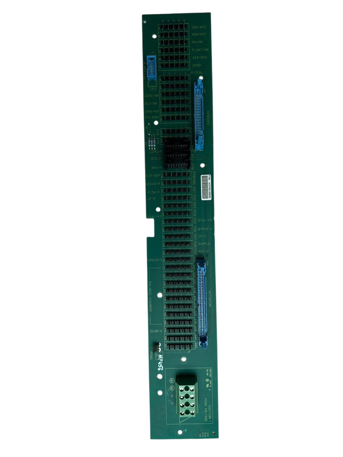 Fresenius 2008K Interface PCB Actuator Distribution Board – Tested available from Noble Lab Trade