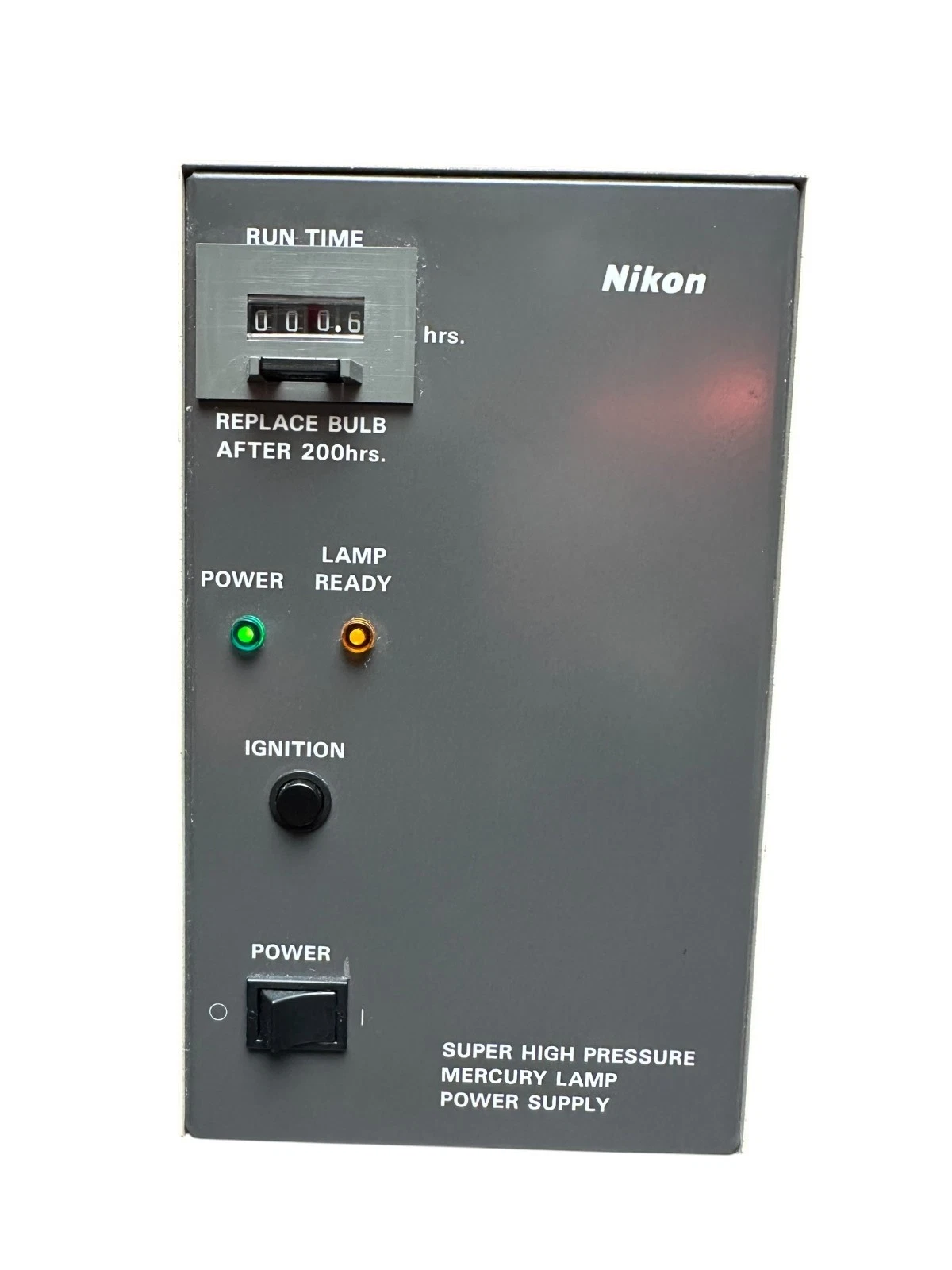 Nikon HB-10103AF Super High Pressure Mercury Lamp Power Supply – 100W available from Noble Lab Trade