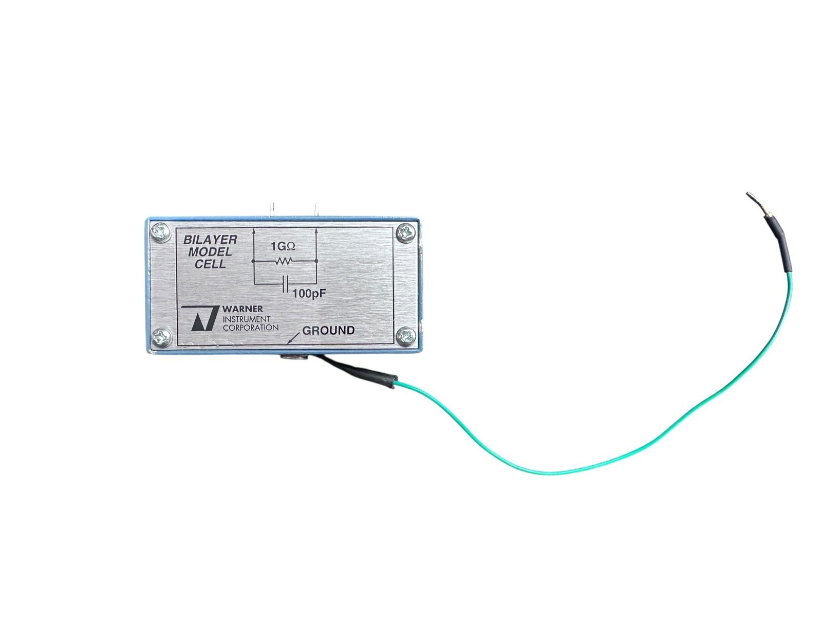 Warner W4 64-0019 MC-01G Bilayer Model Cell for 5101-01G Headstage available from Noble Lab Trade