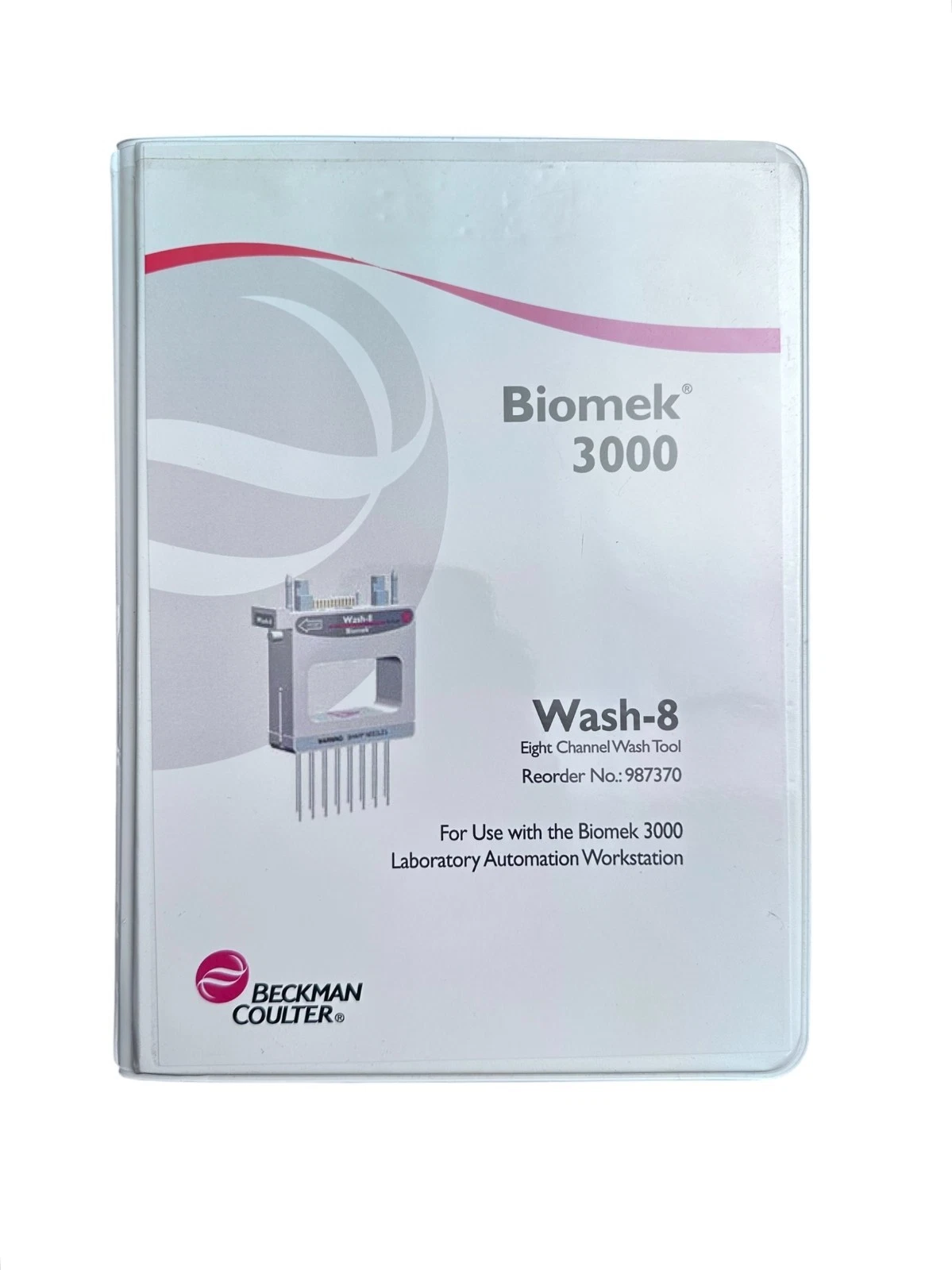 Beckman Coulter Biomek 3000 Wash-8 Tool with Manual & Accessories Reorder 987370 available from Noble Lab Trade