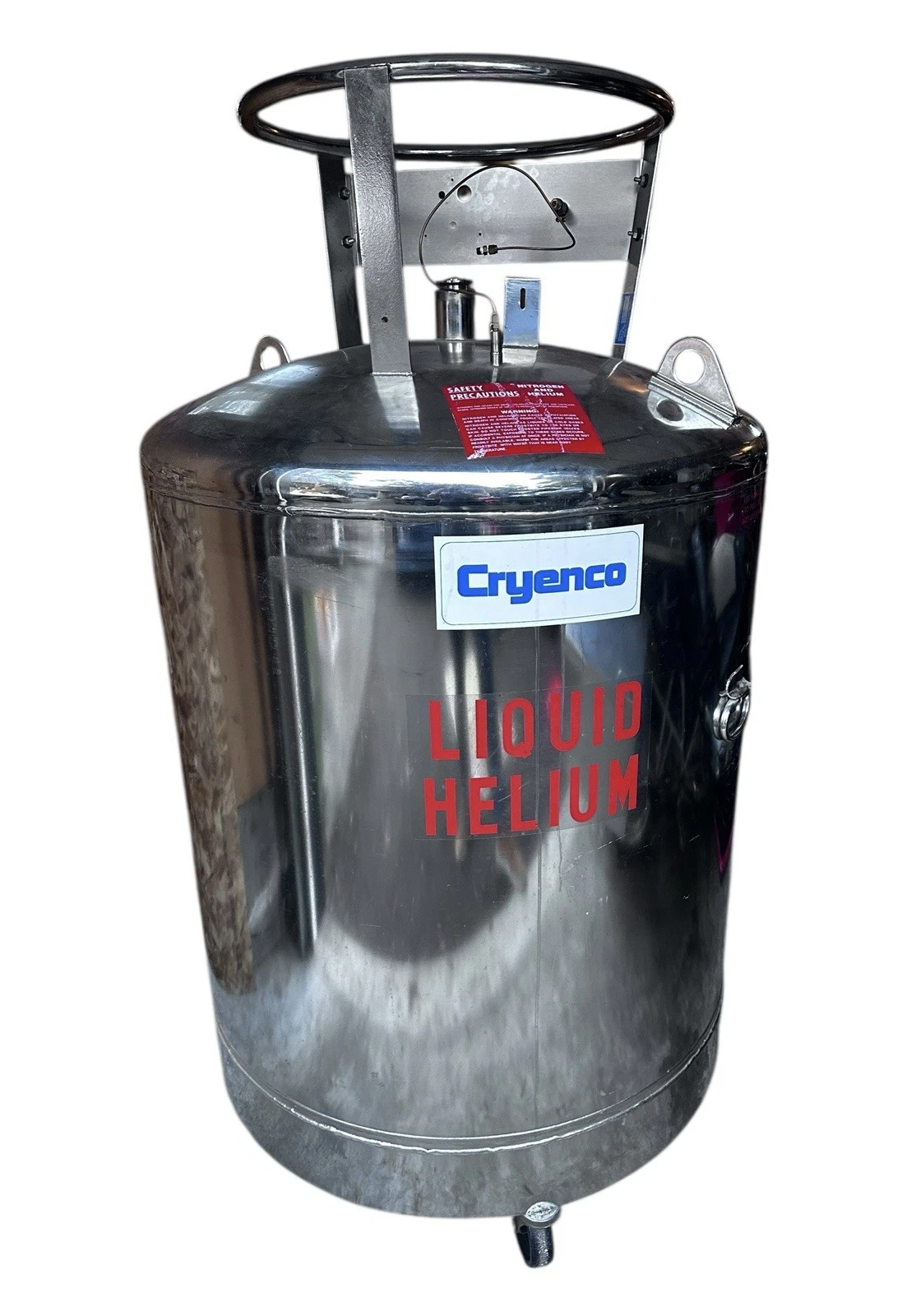 Cryenco NMR 250L Liquid Helium Storage Dewar available from Noble Lab Trade
