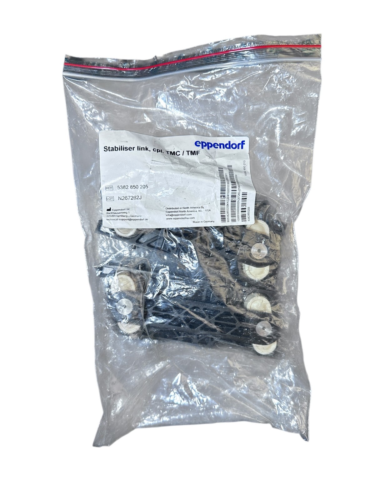 Eppendorf Stabiliser Link Assembly Set 5382 850 205 for TMC / TMF — New OEM available from Noble Lab Trade