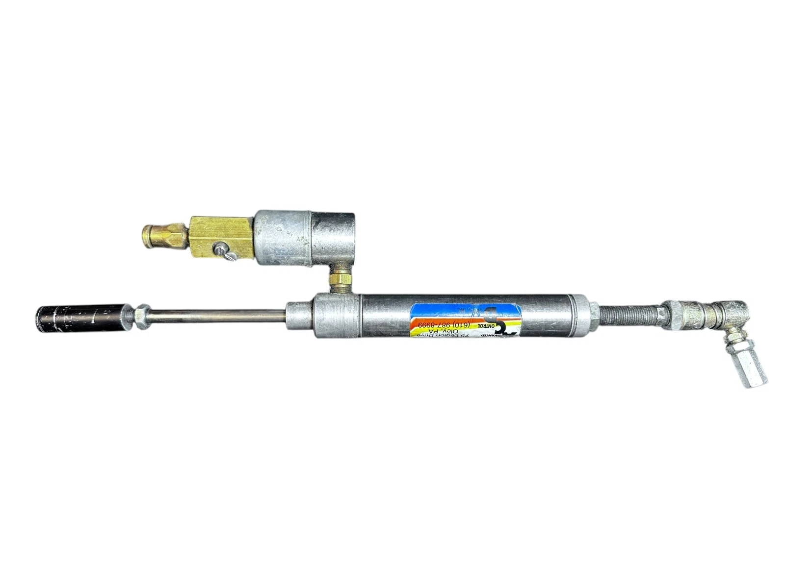 TSI Control Pneumatic Cylinder Assembly – Air Actuated Linear Piston Valve available from Noble Lab Trade