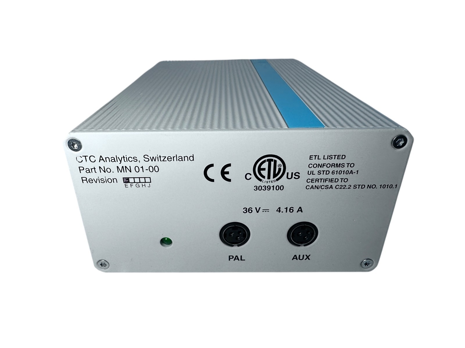 CTC Analytics MN 01-00 Power Supply for PAL/AUX System – Excellent Working Unit available from Noble Lab Trade