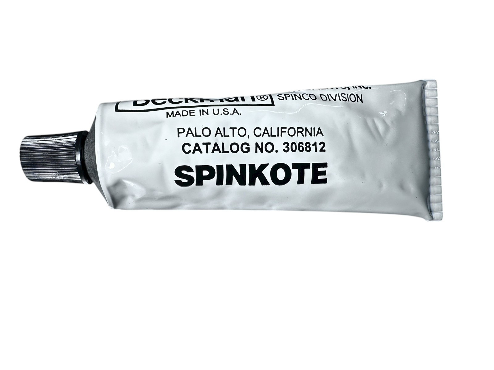NEW Beckman Spinco SPINKOTE Rotor Lubricant – Catalog No. 306812 –Factory Sealed available from Noble Lab Trade