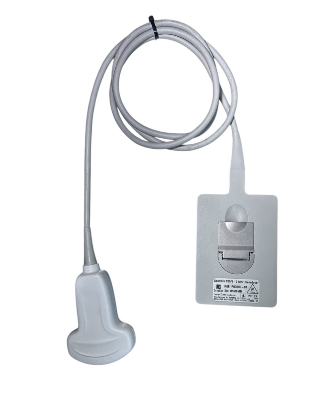 Sonosite C60/5-2 MHz DUO Transducer Probe P02115-05 – Tested available from Noble Lab Trade