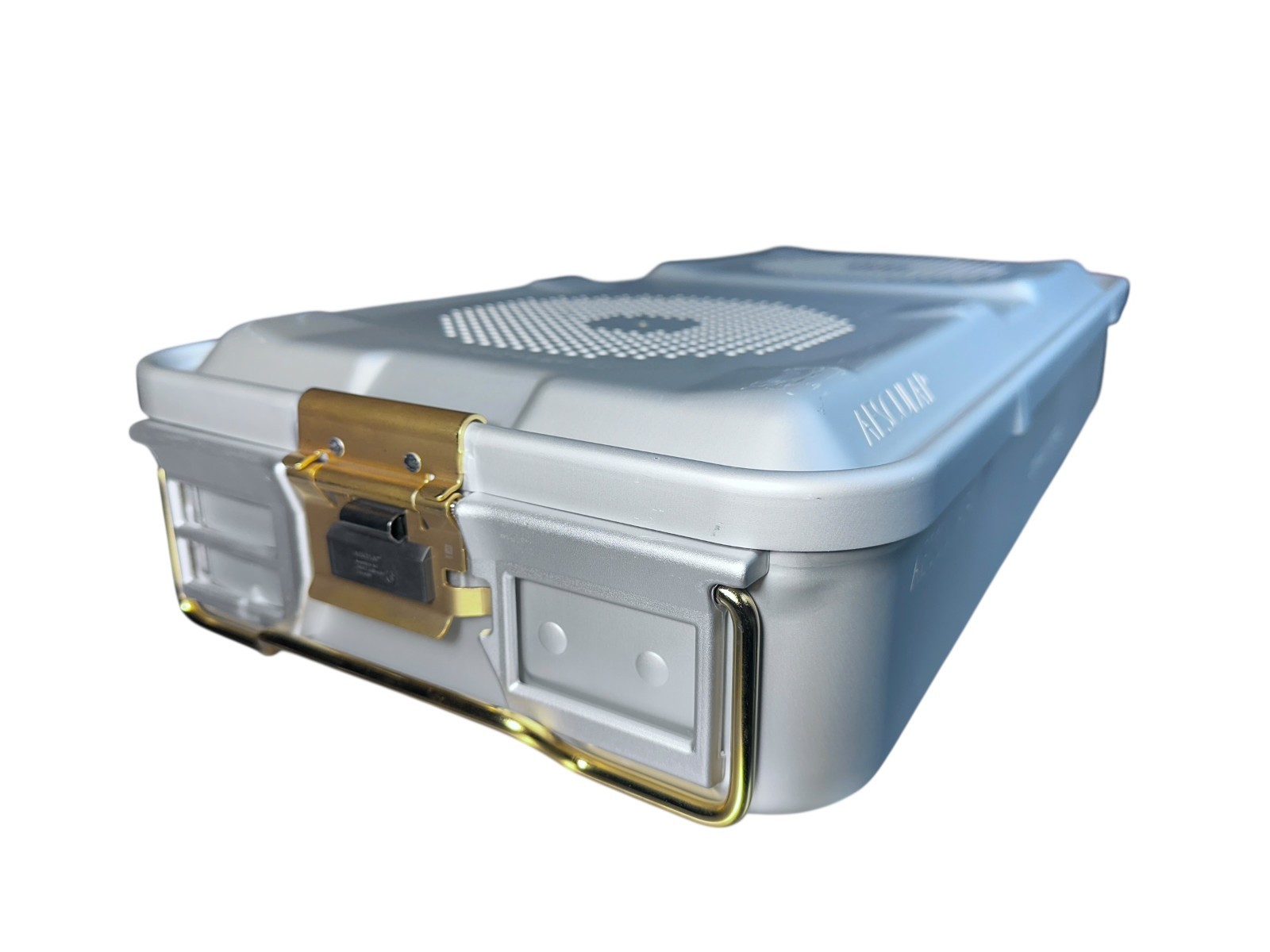 Aesculap SterilContainer S2 JS440 Aluminum Storage Case – Made in Germany available from Noble Lab Trade