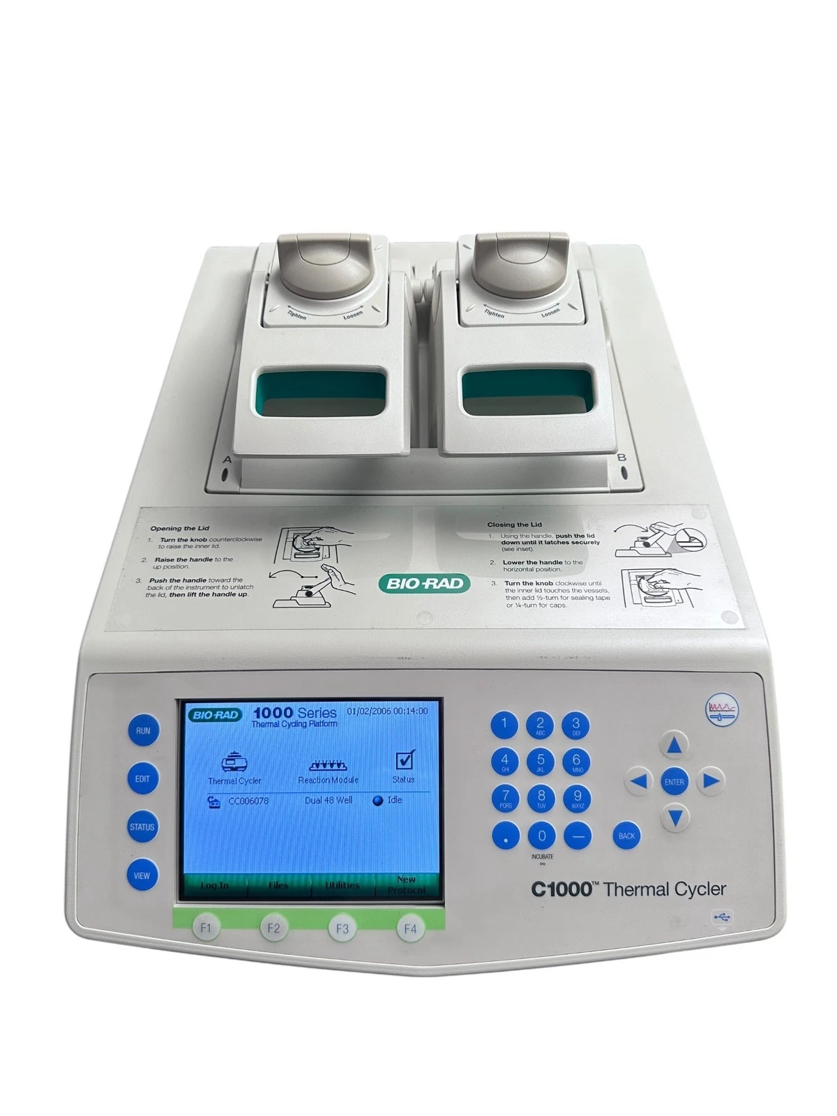Bio-Rad C1000 Thermal Cycler w/BRAND NEW Dual 48/48 Fast Reaction Module available from Noble Lab Trade