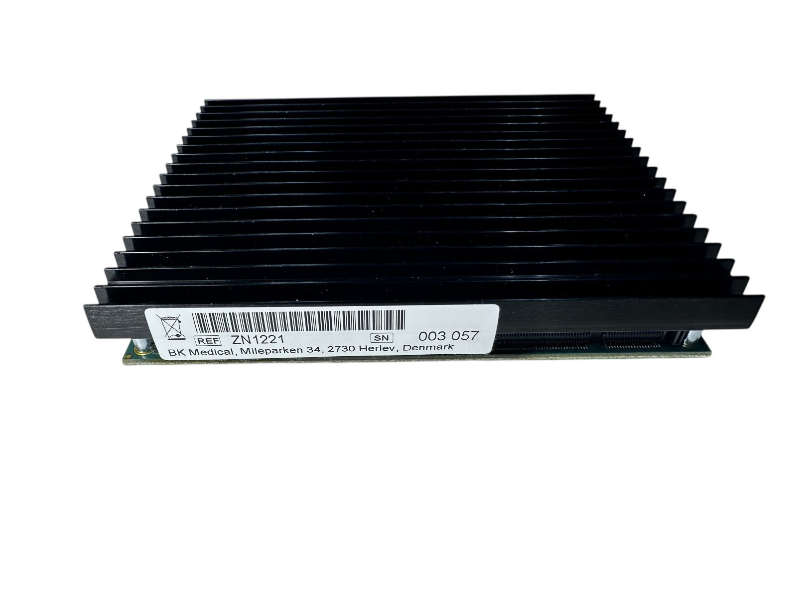 BK Medical Flex Focus 500 Ultrasound Board w/ Heatsink | REF ZN1221 | OEM available from Noble Lab Trade