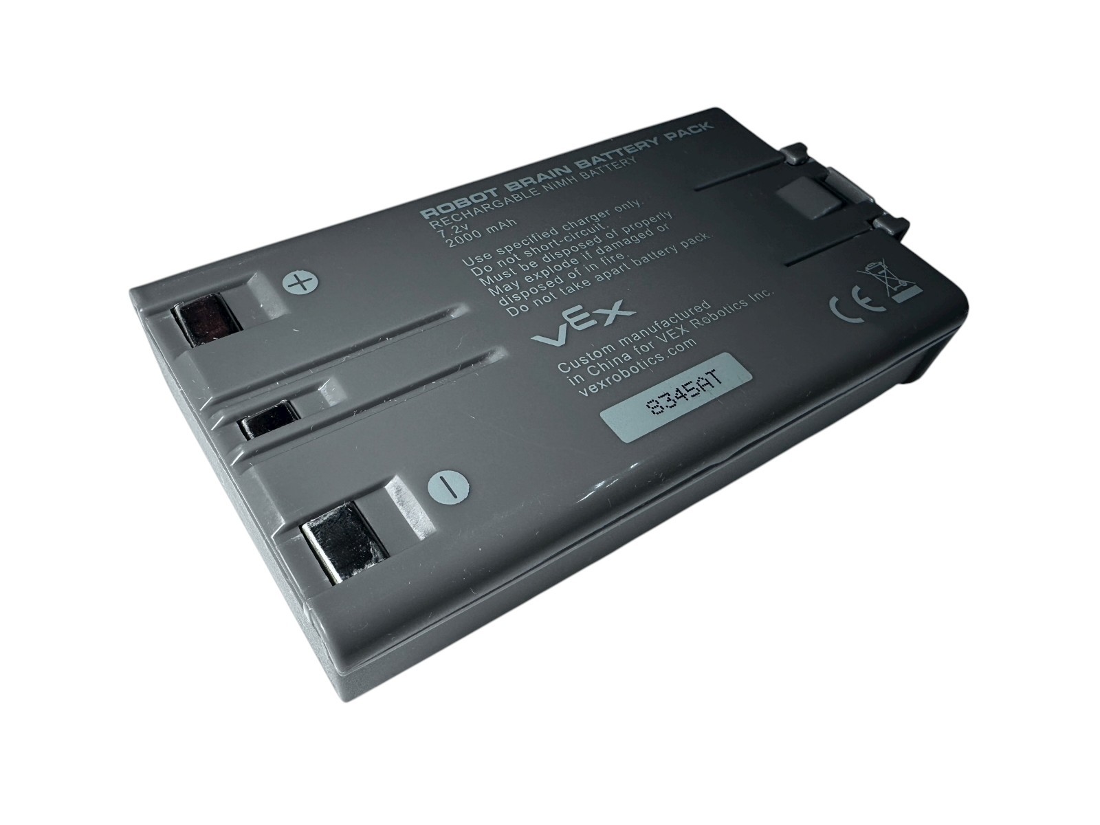 VEX IQ Robot Brain Battery Pack – 7.2V 2000mAh NiMH Rechargeable – Tested available from Noble Lab Trade
