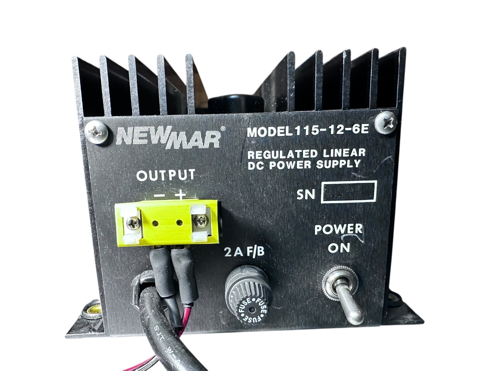 Newmar 115-12-6E Regulated Linear DC Power Supply Tested Working available from Noble Lab Trade