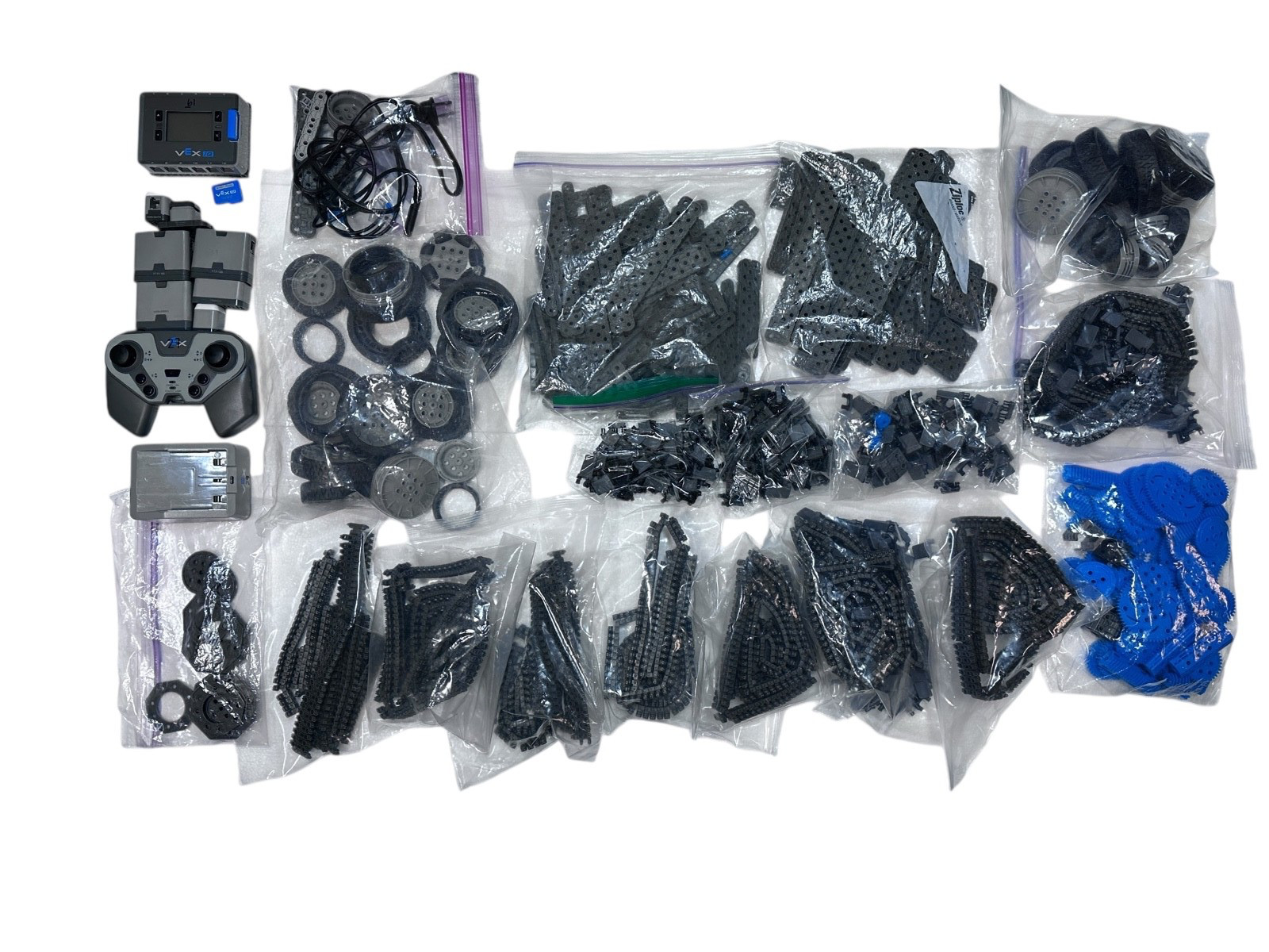 VEX IQ Robotics Large Parts Lot – Motors, Gears, Beams, Brain, Controller available from Noble Lab Trade