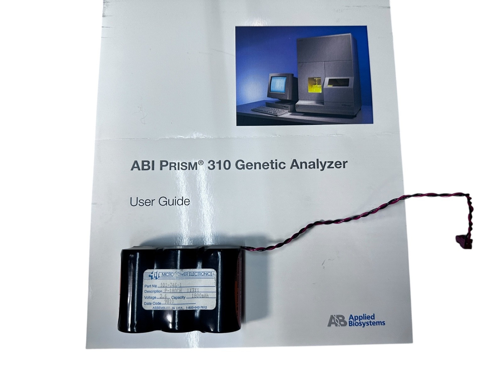 PerkinElmer / Applied Biosystems ABI Prism 310 Lid Lock Solenoid Assembly | OEM available from Noble Lab Trade