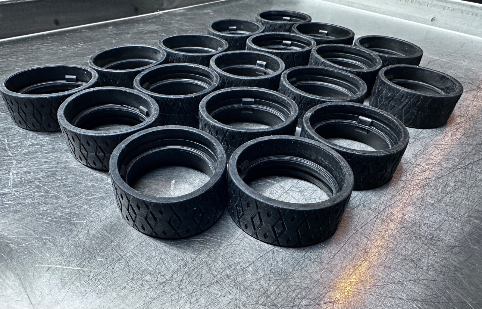 VEX Robotics Tires LOT – ~2 Inch Rubber Tires – Used – Very Good Condition available from Noble Lab Trade