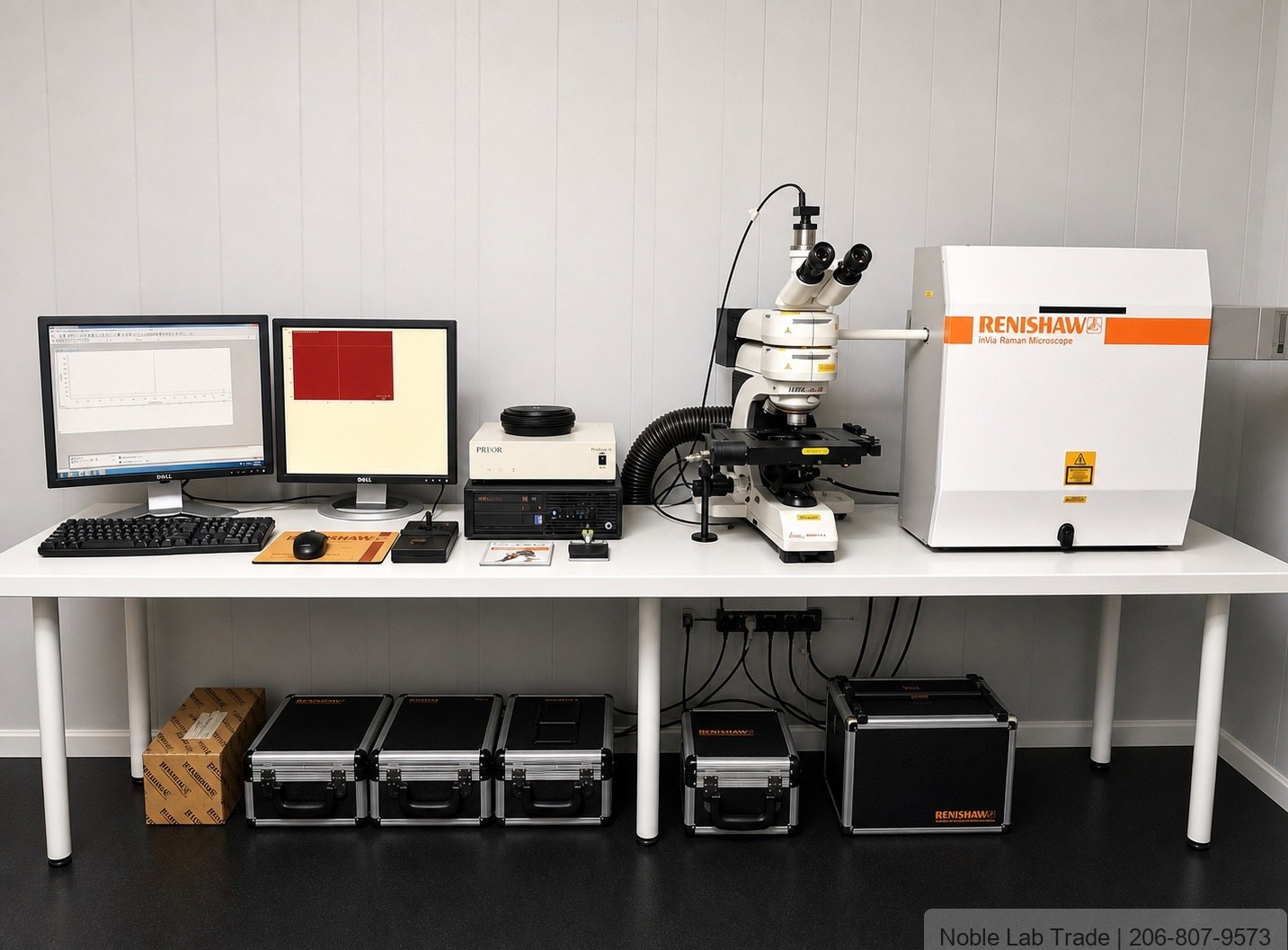 Renishaw inVia Confocal Raman Microscope System Calibrated with Software & Extras available from Noble Lab Trade